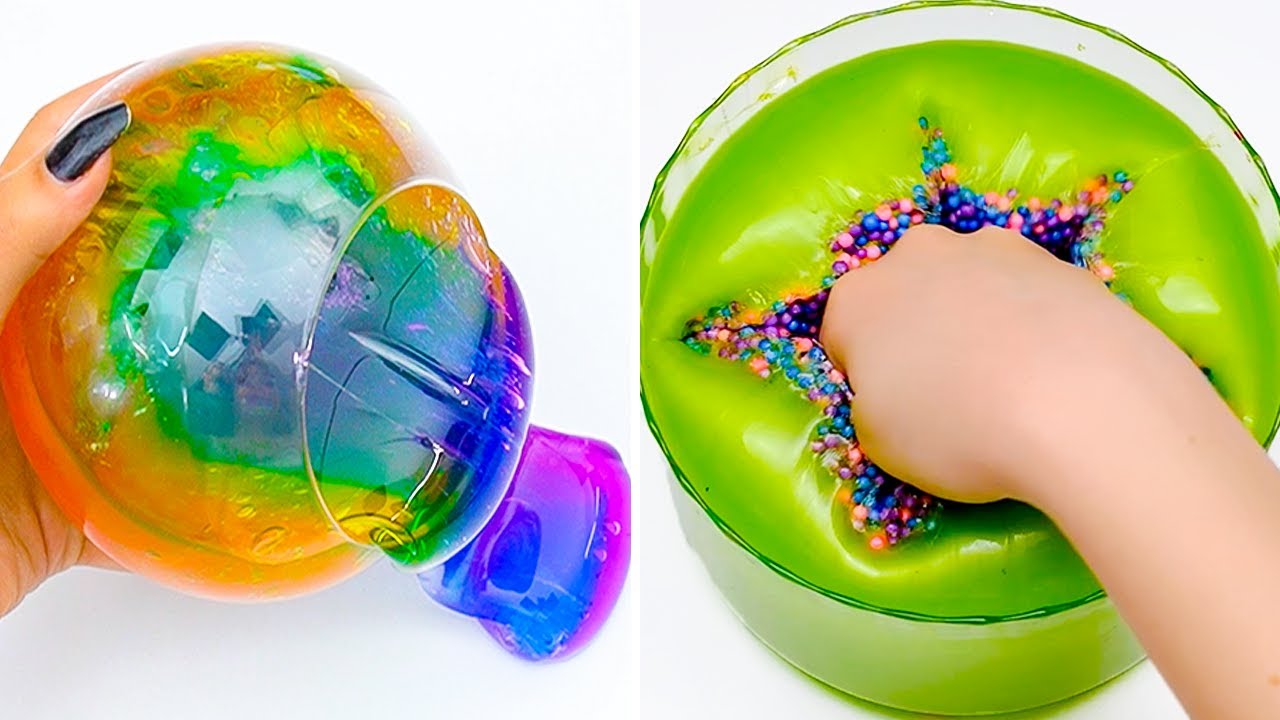 Satisfying and Relaxing Slime Video - ASMR  2851
