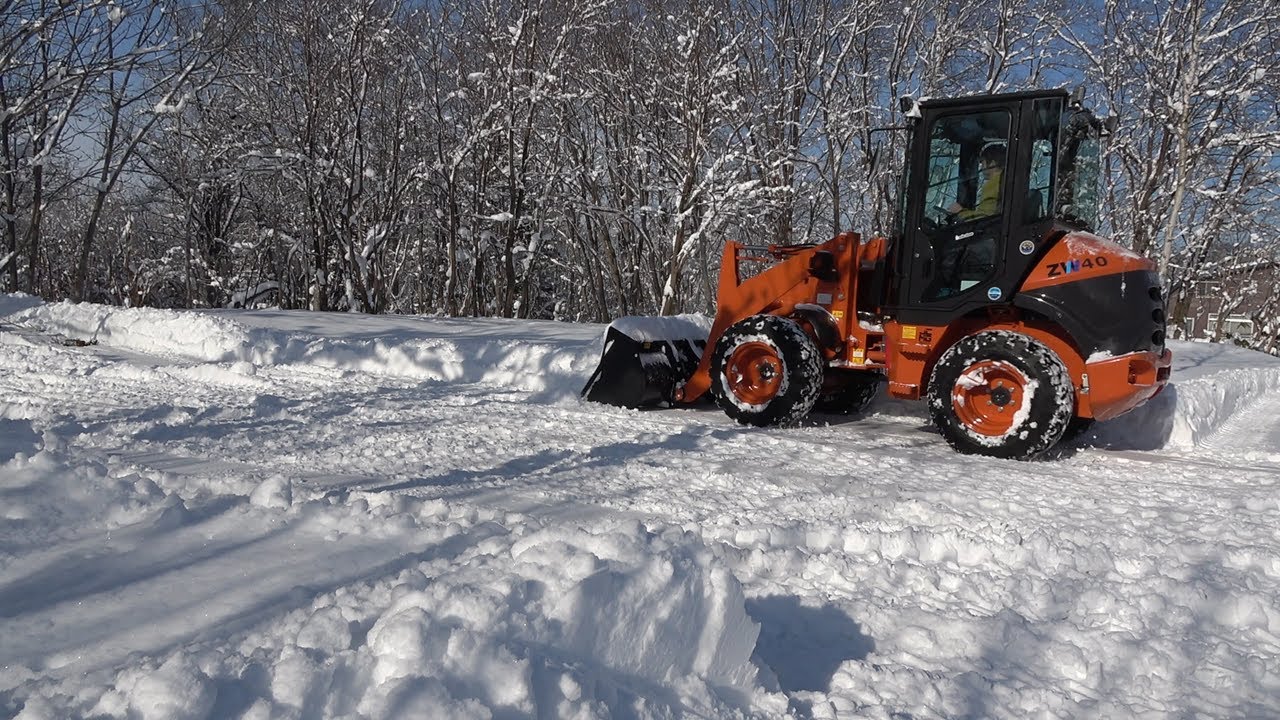 25 26年 ZW40の除雪 2🌈  #hokkaido  #snow