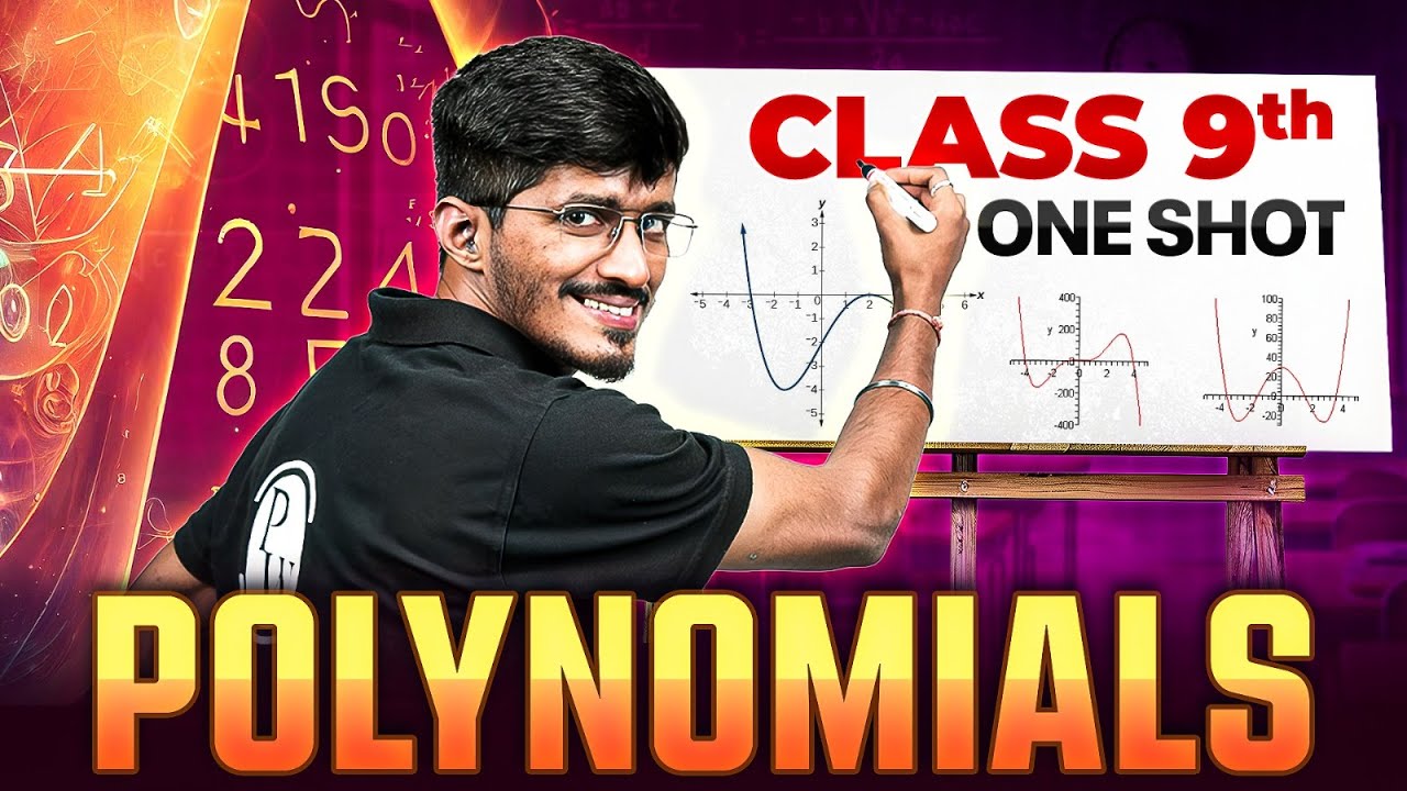Polynomials | Full Chapter in ONE SHOT | CBSE Class 9 Maths | Mandar Sir PW