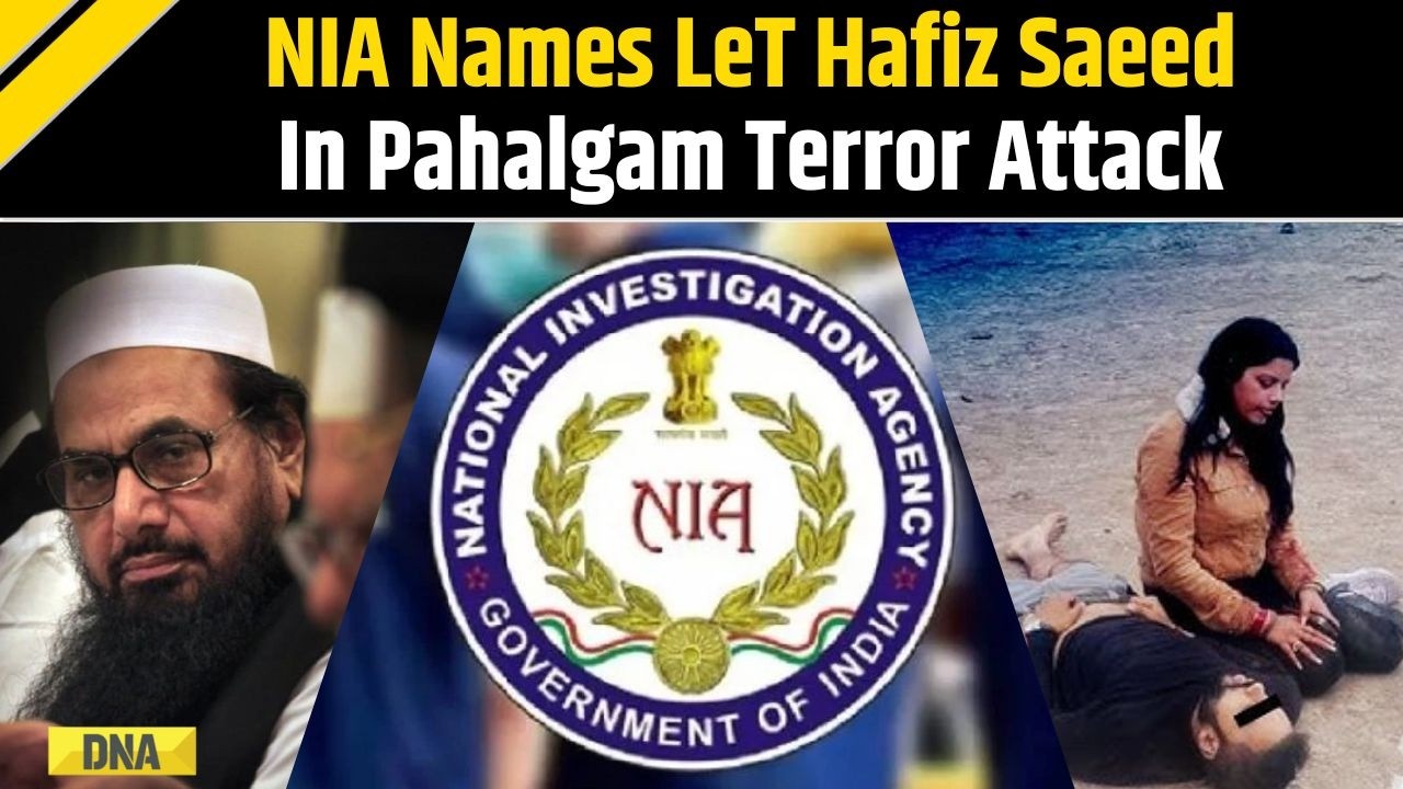 Pahalgam Terror Attack: NIA Names LeT Chief Hafiz Saeed As Accused In Charge Sheet | Pakistan News