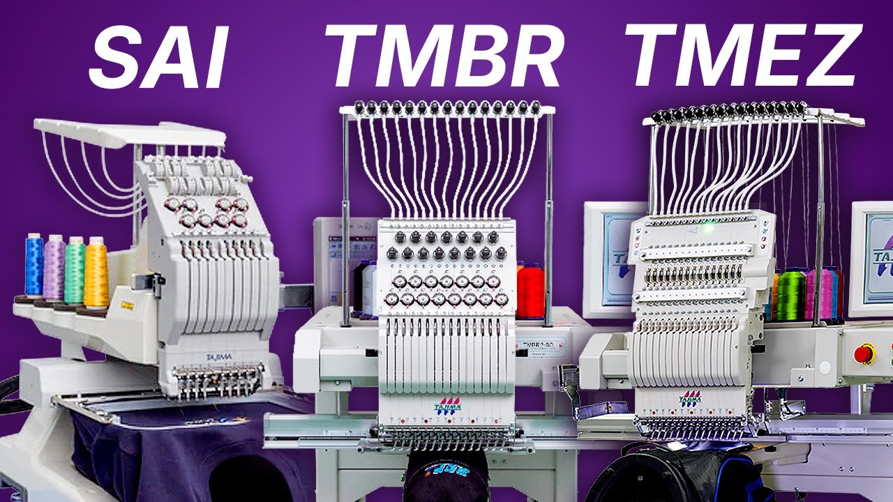 Tajima Embroidery Machines: A Closer Look!