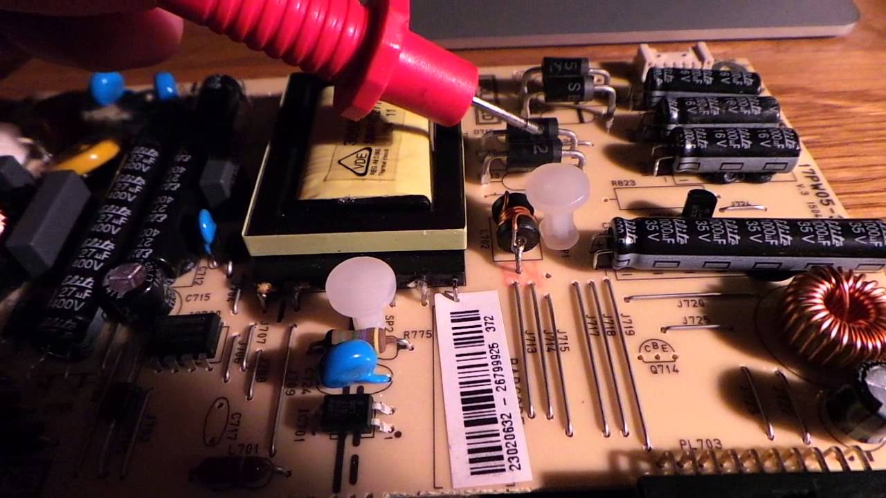 Vestel 17PW05-3 power supply fault