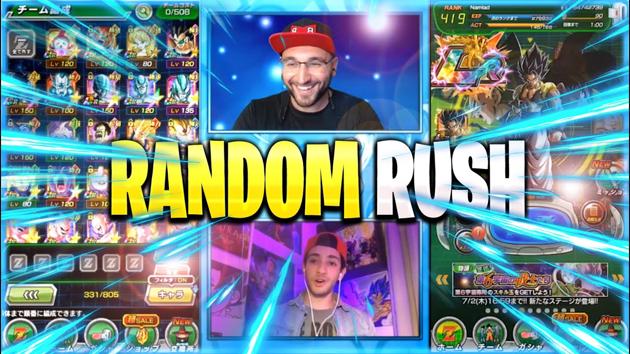 DOKKAN BATTLE : RANDOM RUSH ! UN ABONN&Eacute; ME D&Eacute;FIE ! DBZ DOKKAN BATTLE