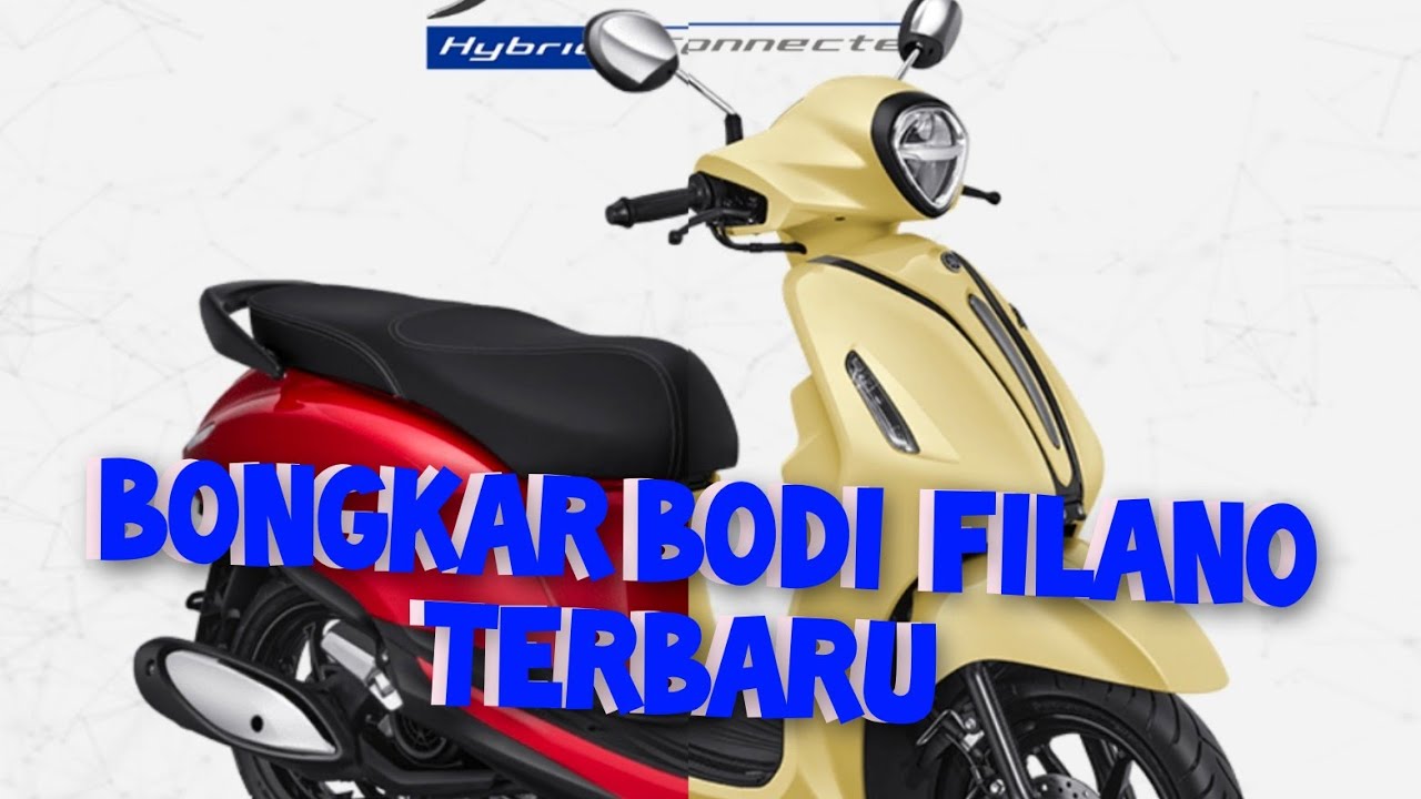РАЗБОРКА ПЕРЕДНЕЙ ЧАСТИ КОРПУСА YAMAHA FILANO