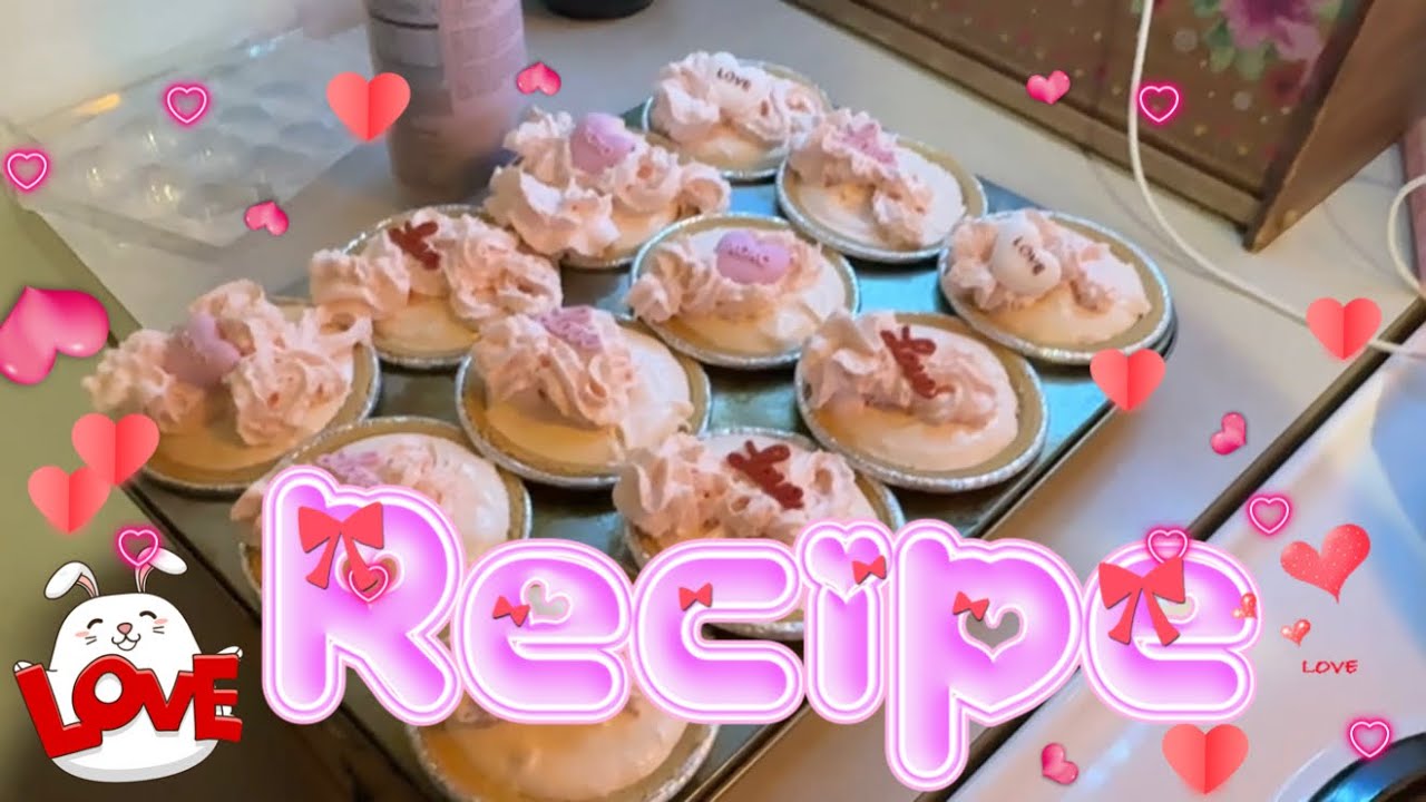 Valentine’s Mini Cheesecakes Recipe ❤️ Easy & Delicious!