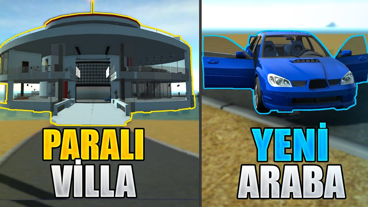 YENİ *PARALI* VİLLA VE ARABA SATIN ALDIM !! | Car Simulator 2