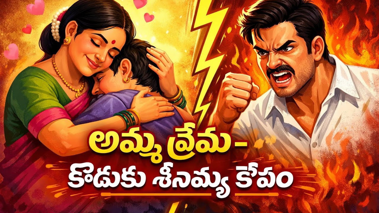 అమ్మ ప్రేమ-కొడుకు శీనయ్య చేసిన పొరపాటు||moral stories||stories||telugu moral stories||cartoon video 