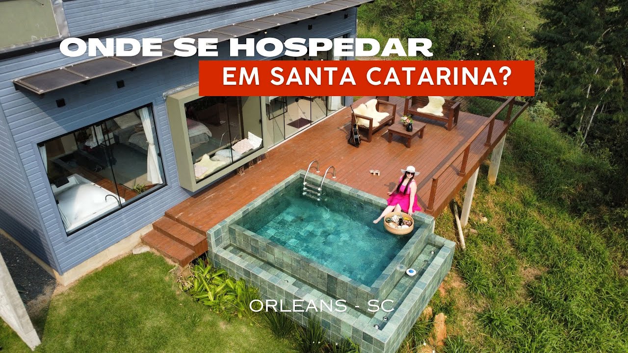 Como é um chalé com piscina e banheira com hidro em Santa Catarina? / Audaz Hotel Boutique