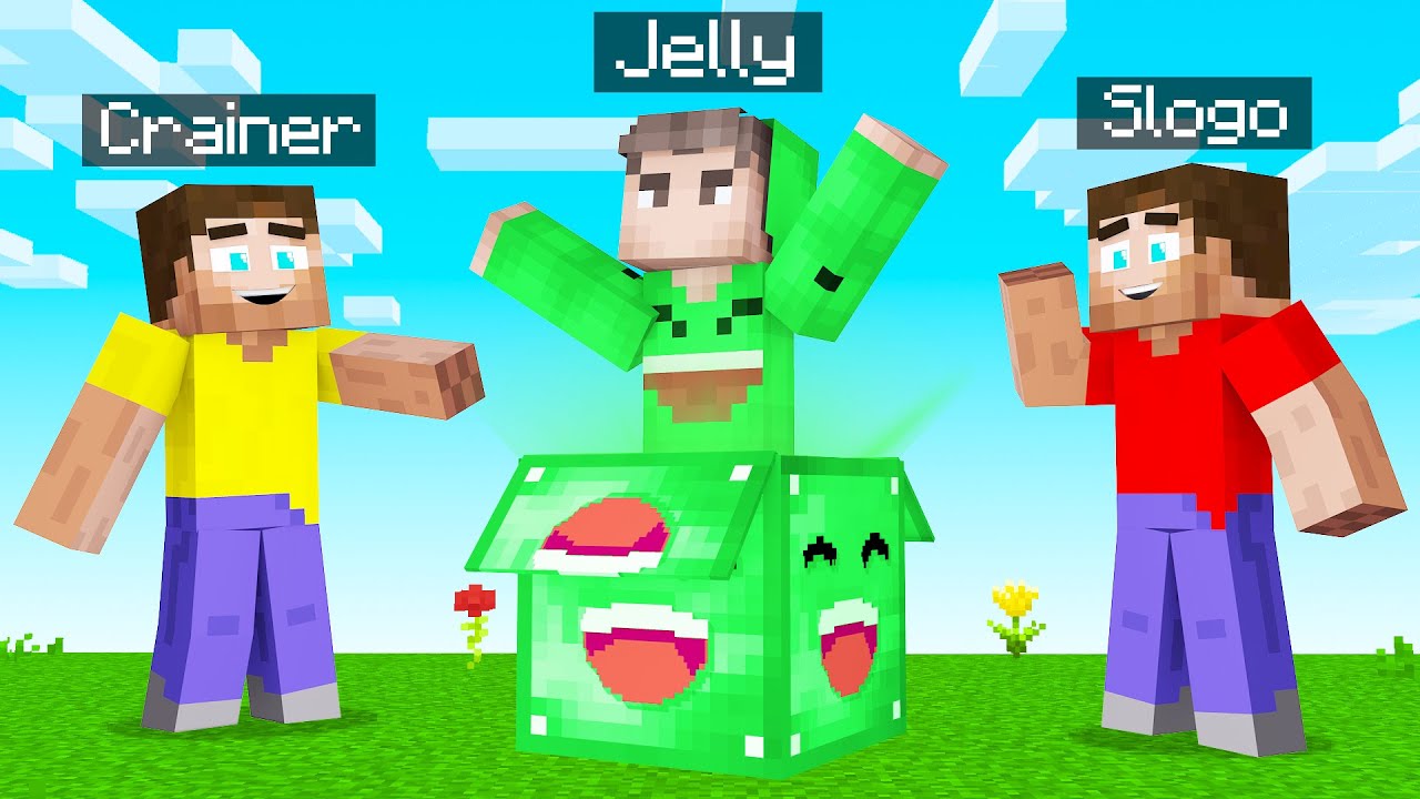 We Found Custom JELLY LUCKY BLOCKS In MINECRAFT!