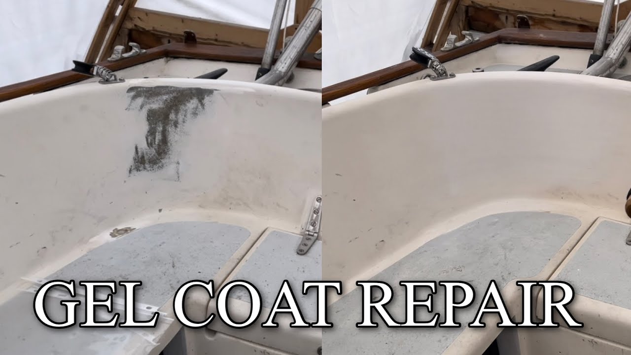 Contessa 26 Refit ep.33 - Gel Coat Repair