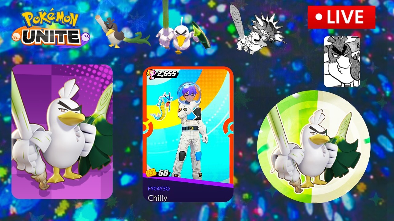 New Season, Sirfetch’d is Here, & Vanguard Bell Stuff In | Pokémon Unite