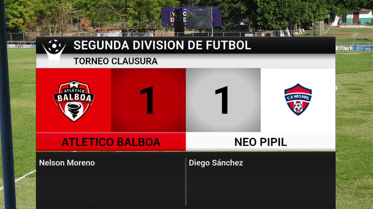 EN VIVO| J4 TORNEO CLAUSURA.- ATLETICO BALBOA VRS NEO PIPIL