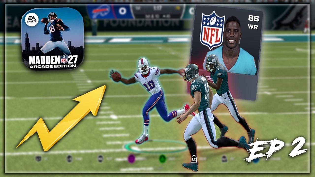 ПЕРВЫЙ КЭТЧ ТАЙРИКА ОДНОЙ РУКОЙ!! Madden 27 Arcade Edition Эп. 2!!