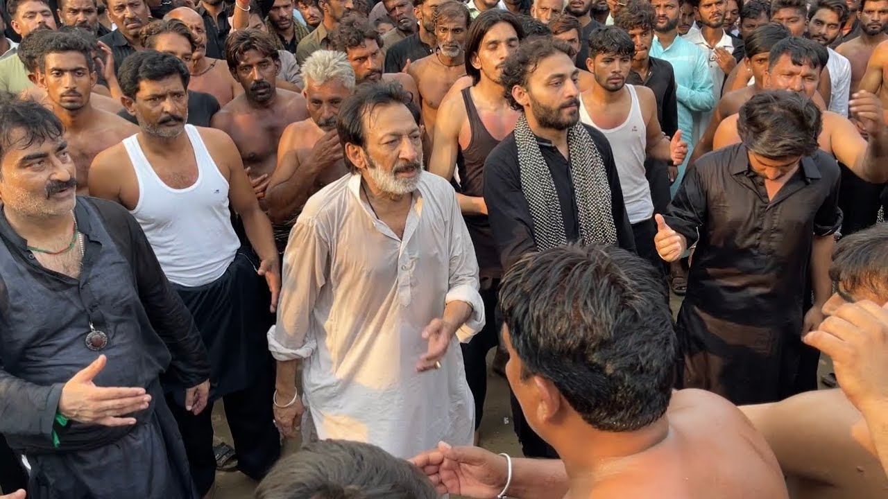 Hassan Sadiq - Raza Hassan - Live Matam - Taziyany Shimr K Or Natwan -25 Muhrram At Jhamra Sharief.