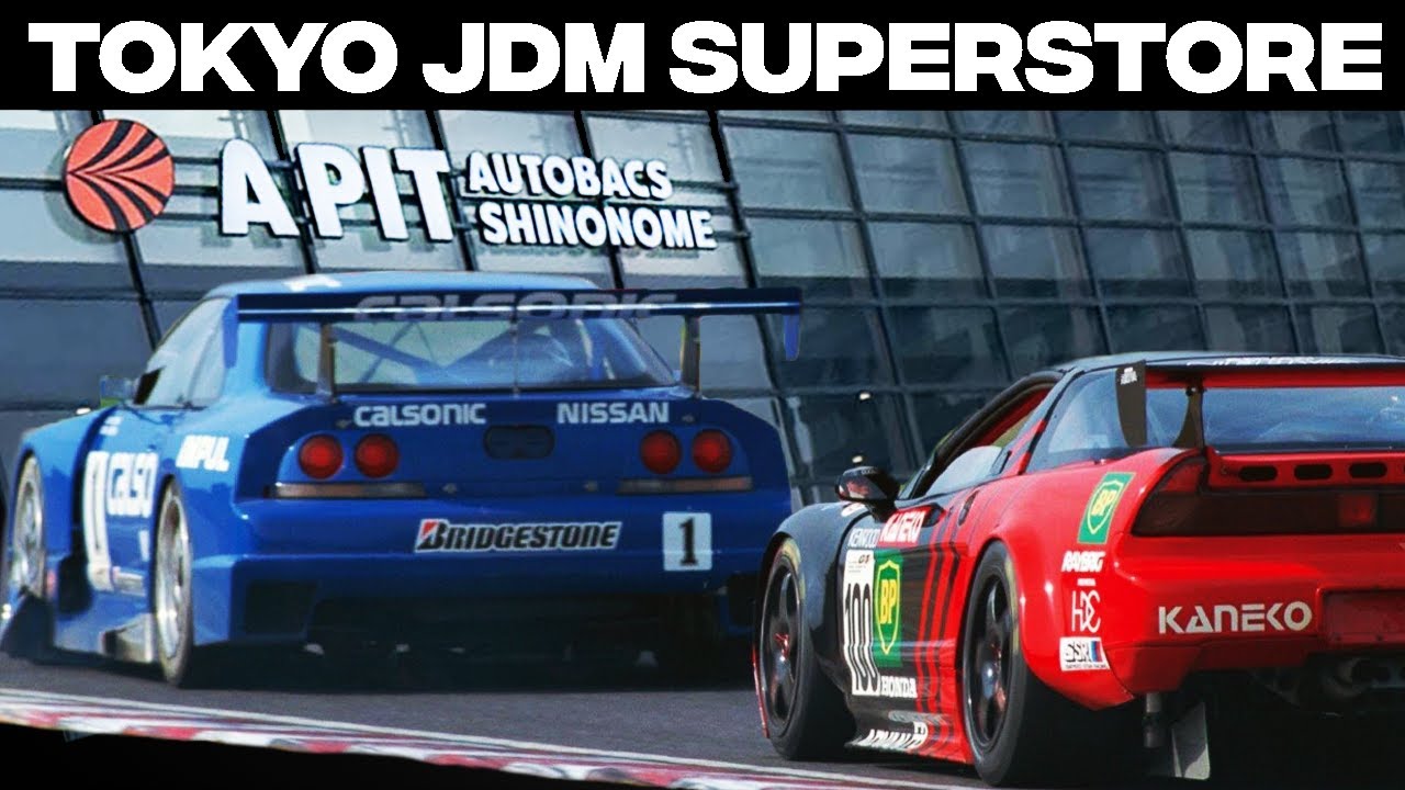 JDM Superstore in Tokyo! A PIT Autobacs!