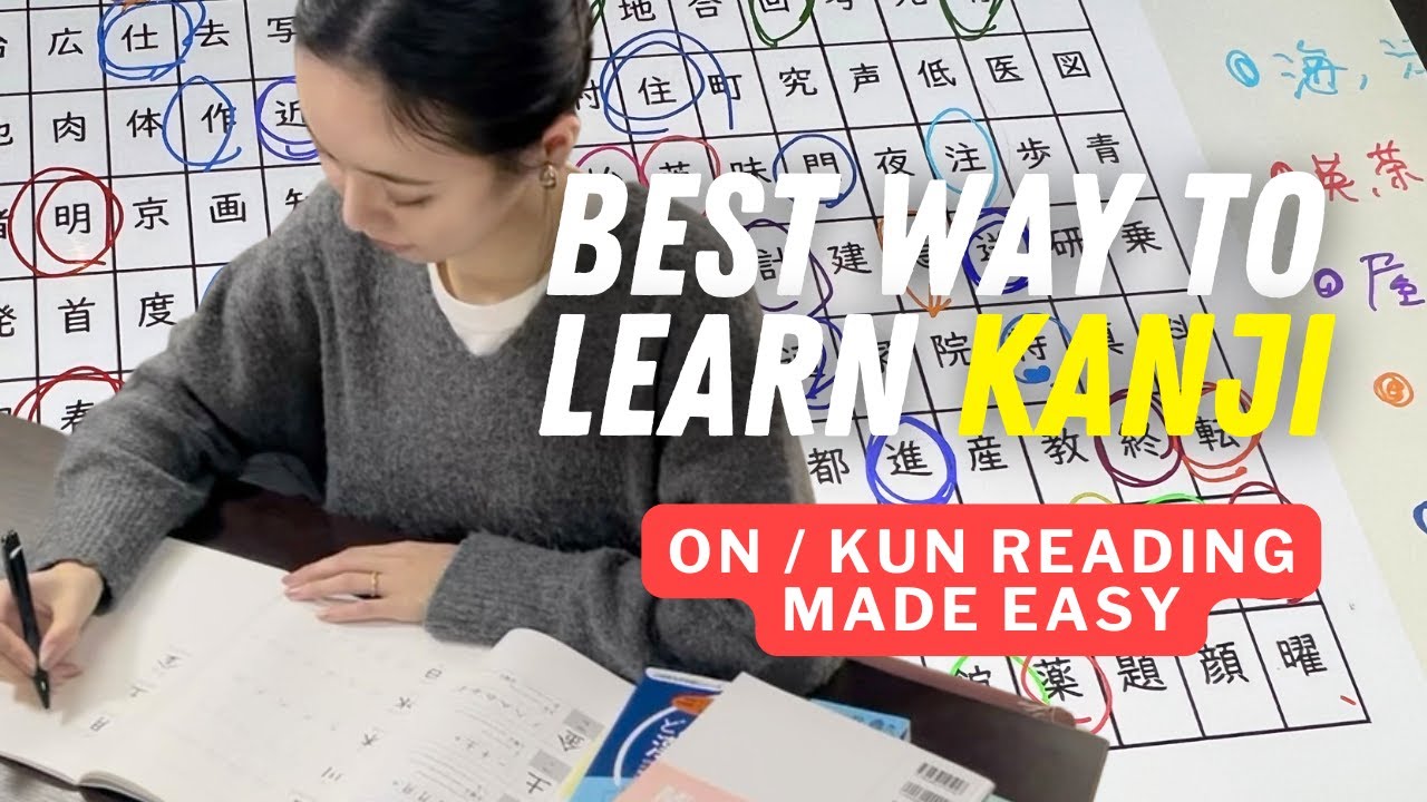 How to Actually Learn Kanji for Beginners Onyomi, Kunyomi & Meaning Hacks