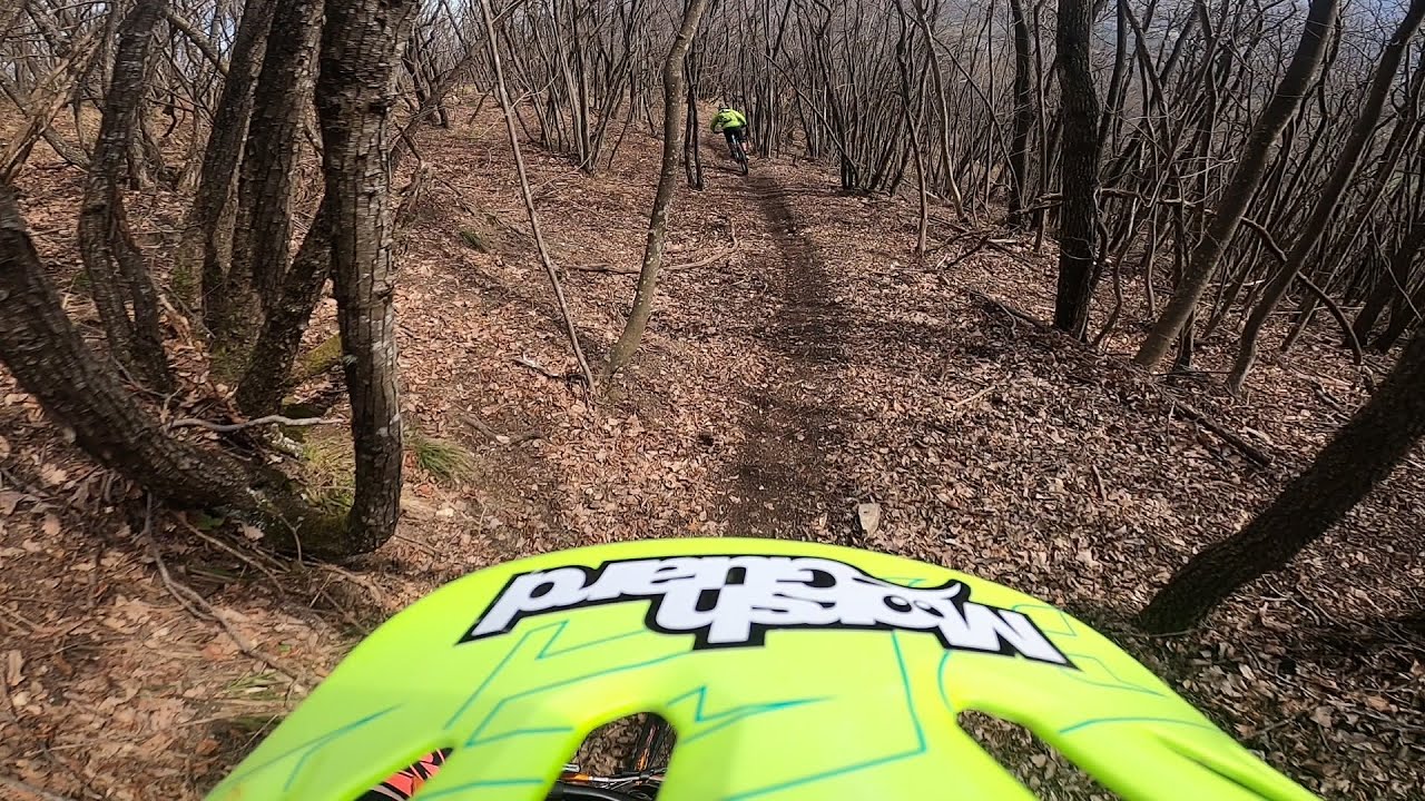 Mtb Discesa Bramble, Parco Provinciare Monte Moria, Lugagnano Val D'arda