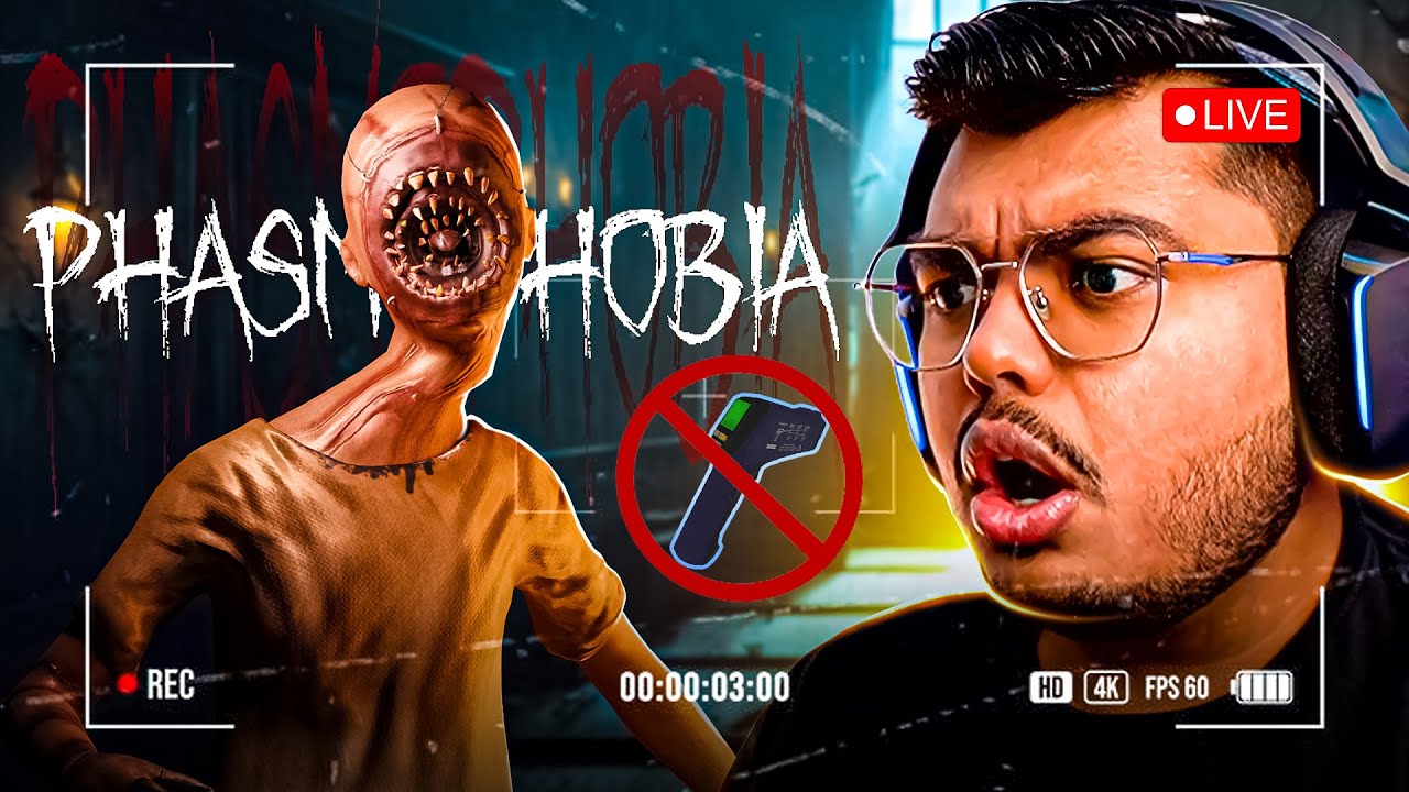 No Temperature Sensor Challenge Phasmophobia  | Live 🔴
