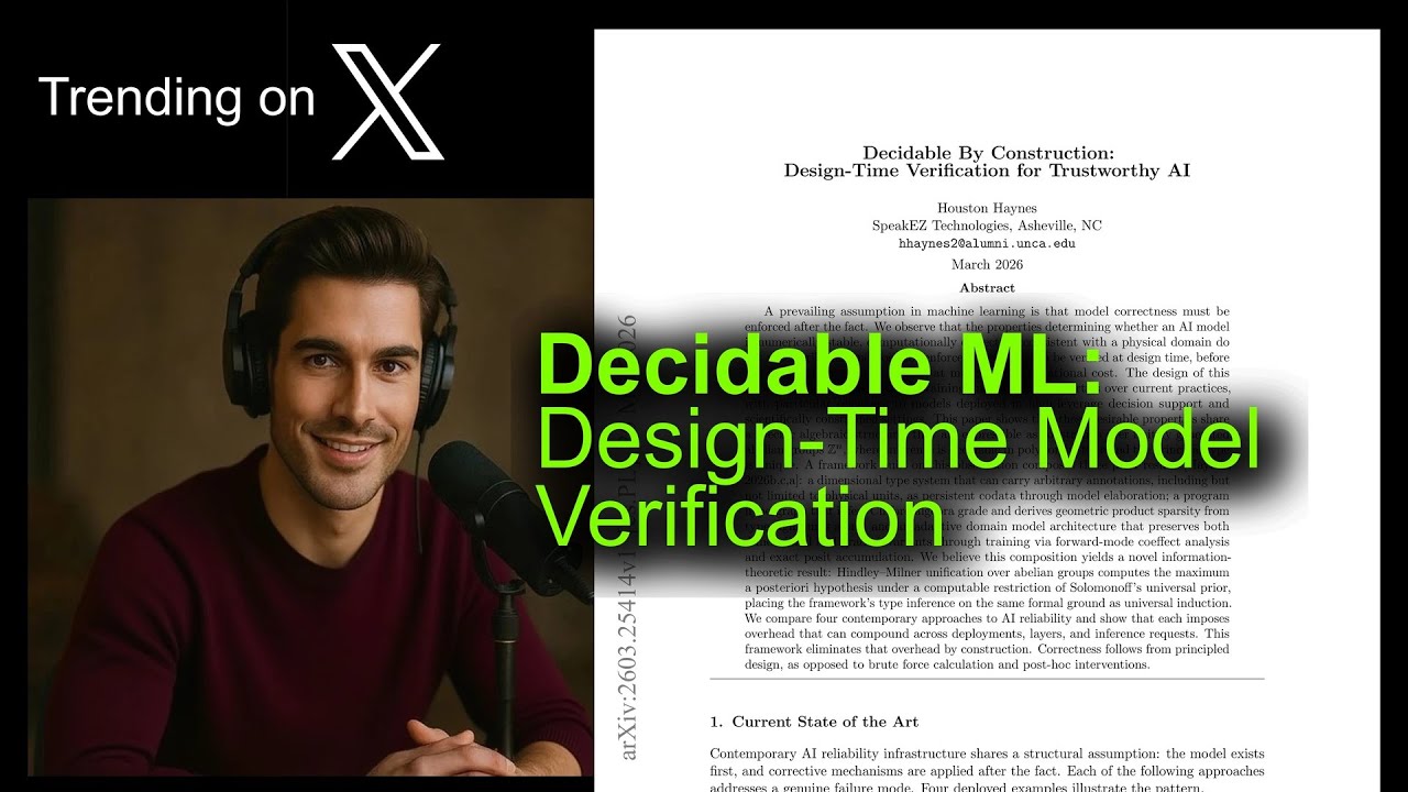 Decidable ML: Design-Time Model Verification