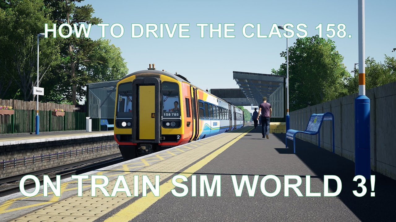 (100 subs special) How To Drive The Class 158 on TSW3 tutorial.