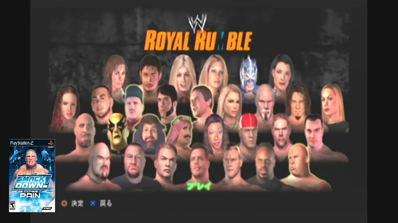 WWE SmackDown!: Here Comes The Pain | 30-man Royal Rumble |110