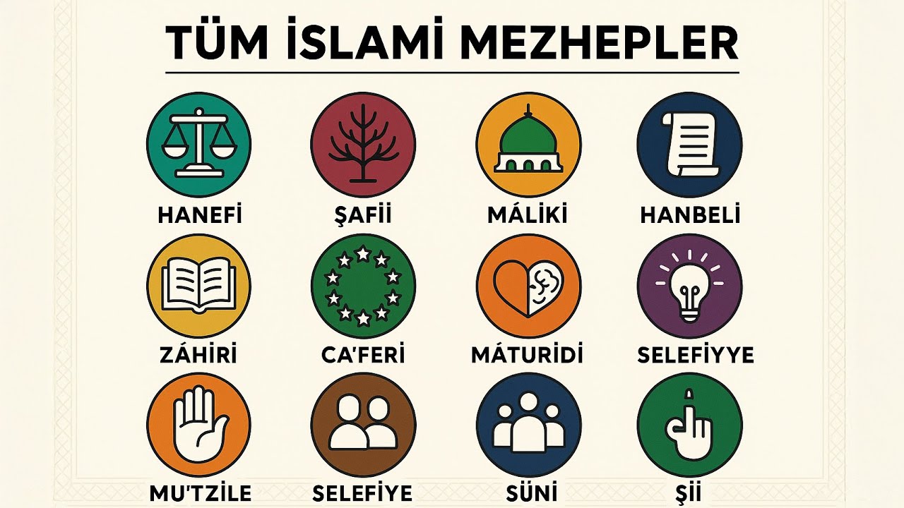 Tüm İslami Mezhepler