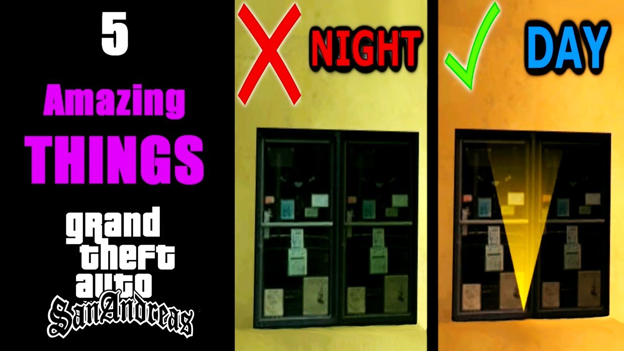 5 AMAZING Things about GTA San Andreas
