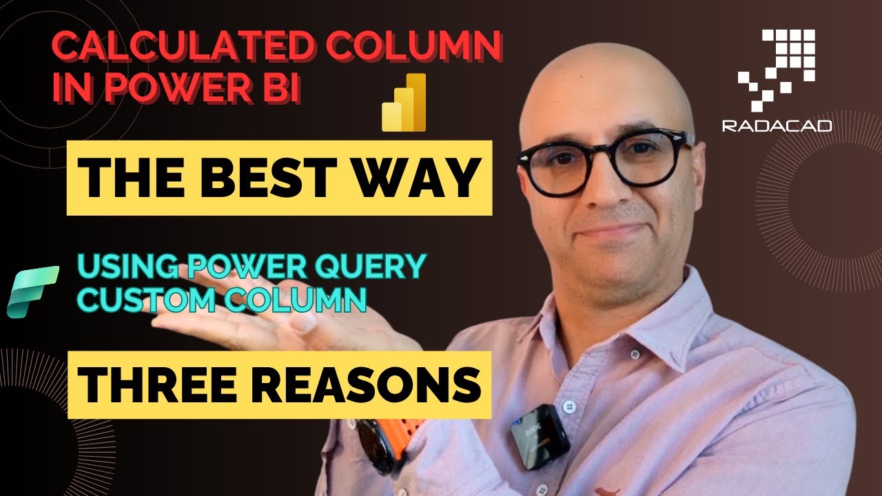 Лучший способ создания вычисляемого столбца в Power BI Power Query Custom Column