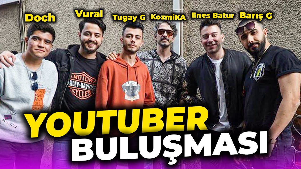 BÜYÜK YOUTUBER BULUŞMASI!! (Enes Batur, Kozmik Karınca ve dahası!)