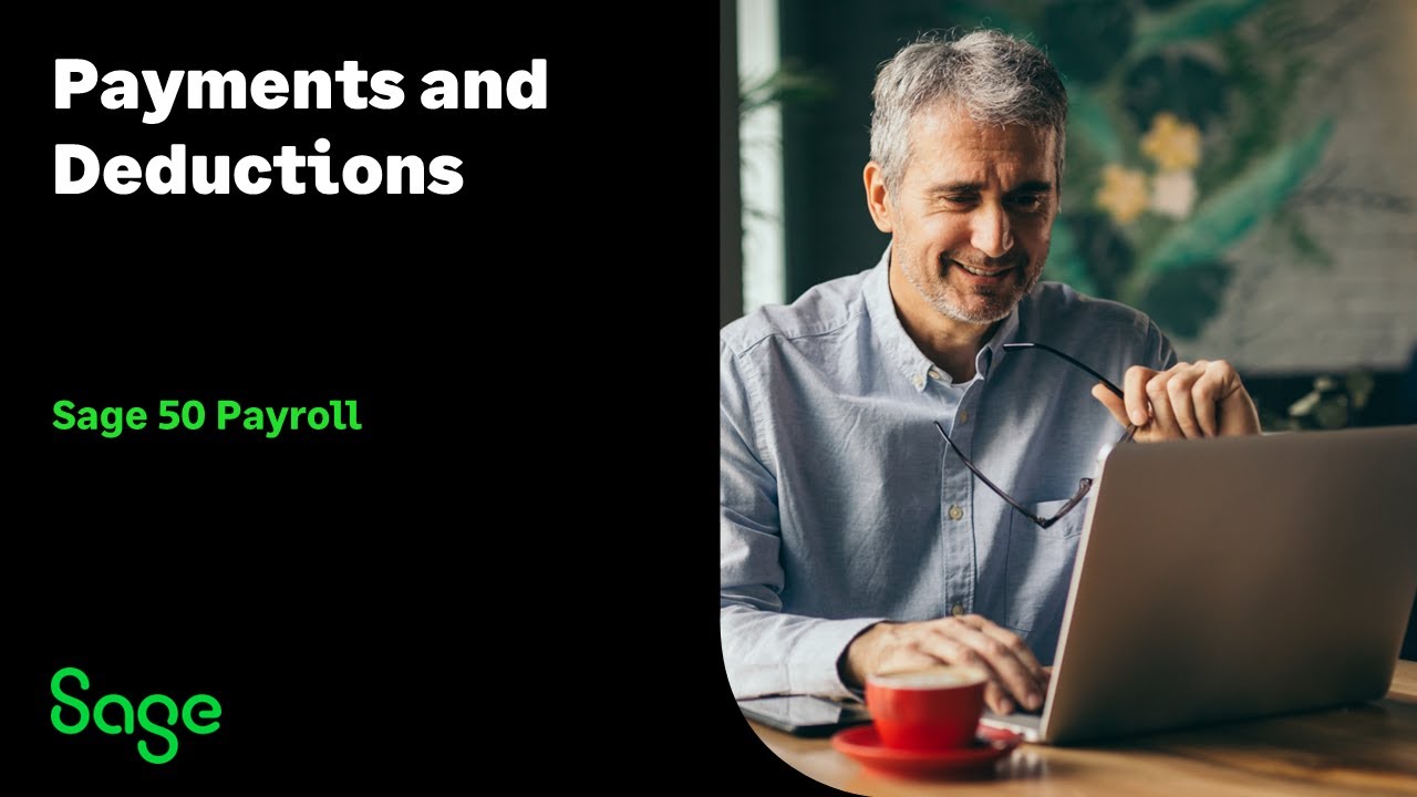 Sage 50 Payroll (UK) - Payments and Deductions