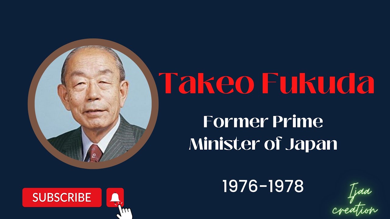 Takeo Fukuda  l Former Prime Minister of Japan  ll 1976-1978#former #japan #minister