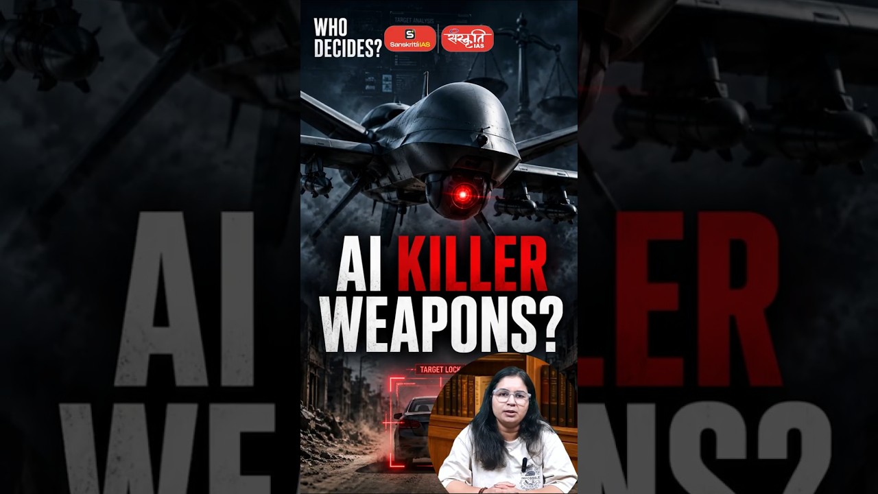 AI-Powered Weapons: Benefits, Risks, and the Future of Warfare #drone #ai #defence #shorts #viral