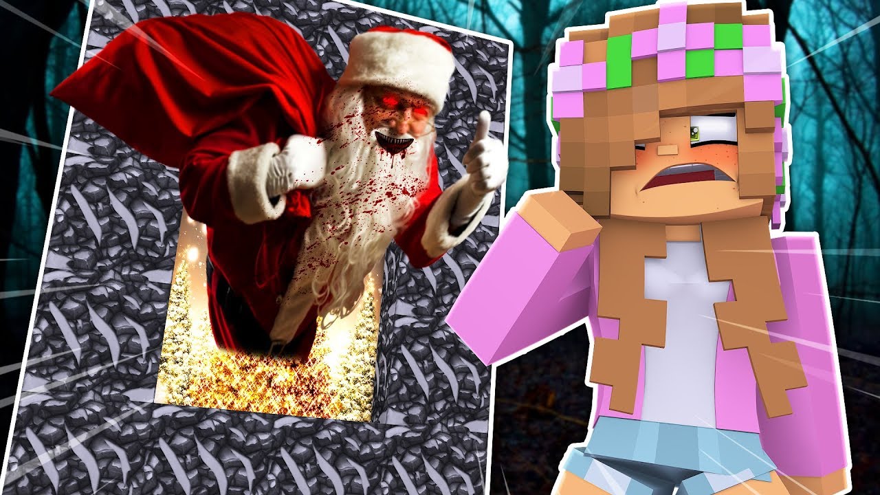 HOW TO MAKE A PORTAL TO SANTA.EXE ! Minecraft Little Kelly