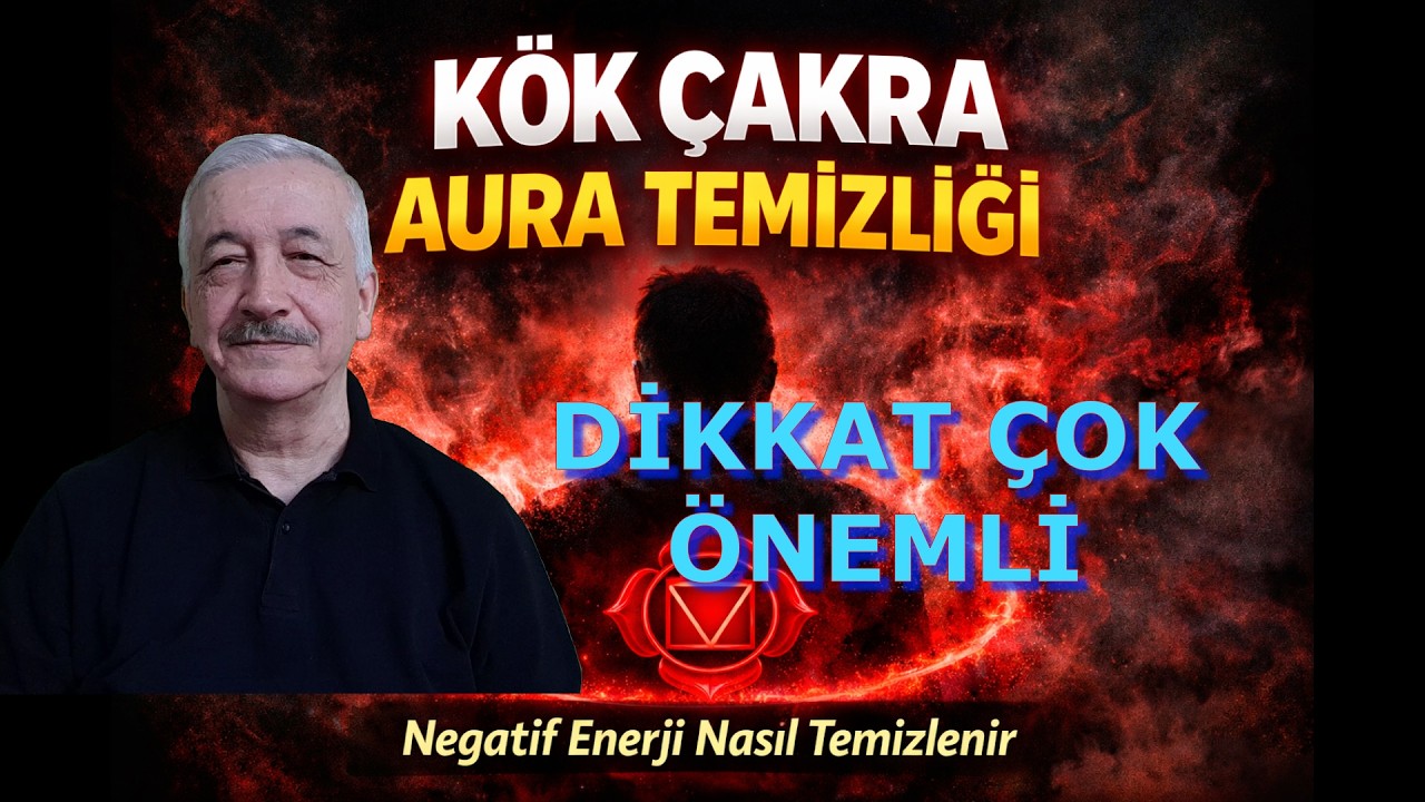DİKKAT ÇOK ÖNEMLİ Negatif Enerji Nasıl Temizlenir? Kök Çakra ve Aura Gerçeği