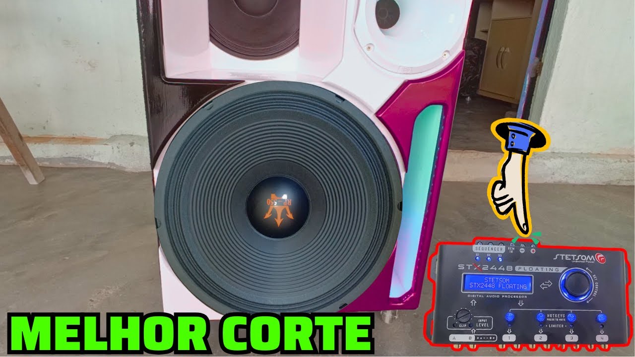 Magnum Rex Power 15 pol - COMO REGLULAR CORTE DE FREQUENCIA