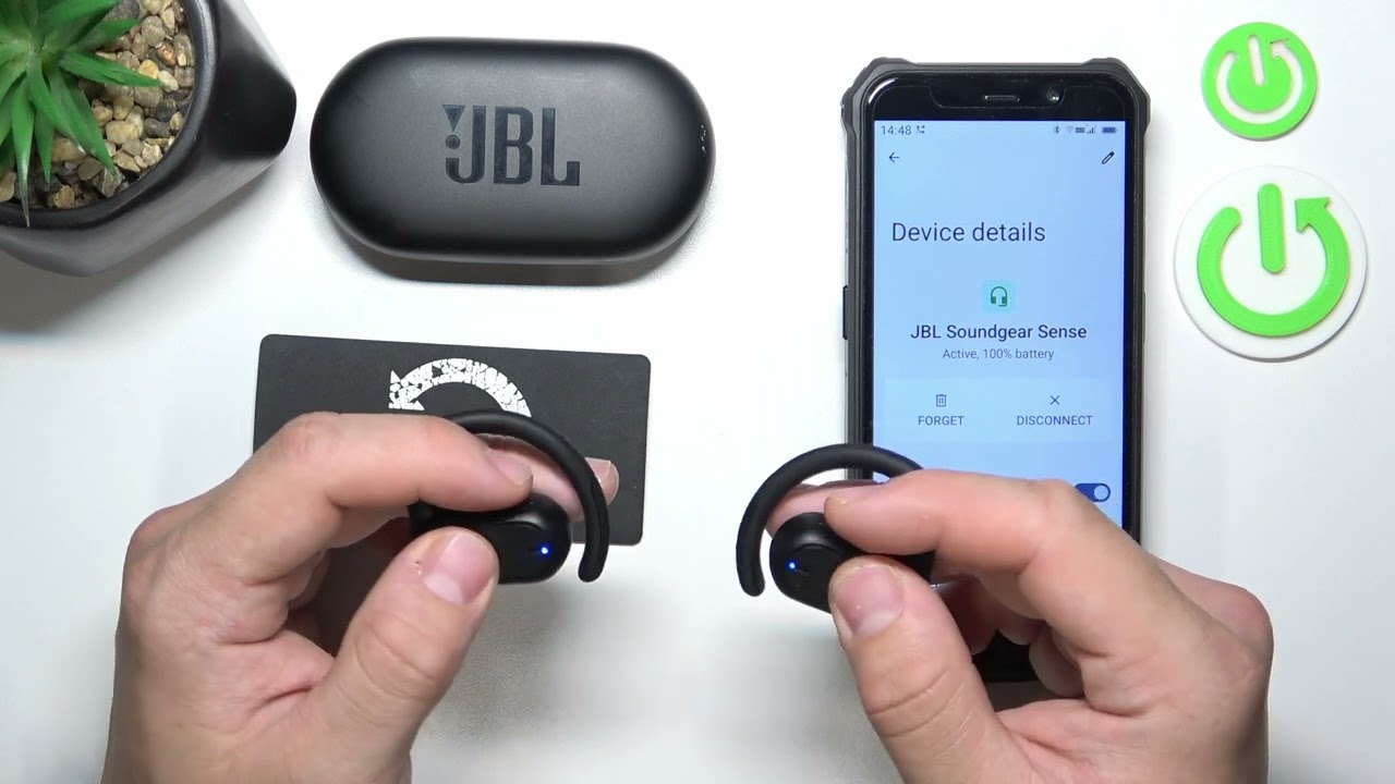 Как включить многоточечное соединение на JBL Soundgear Sense