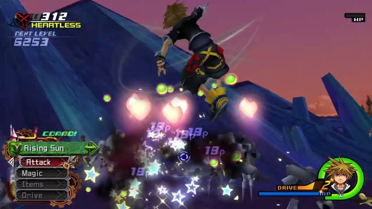 KH2 Final Remix | 1000 Heartless Battle