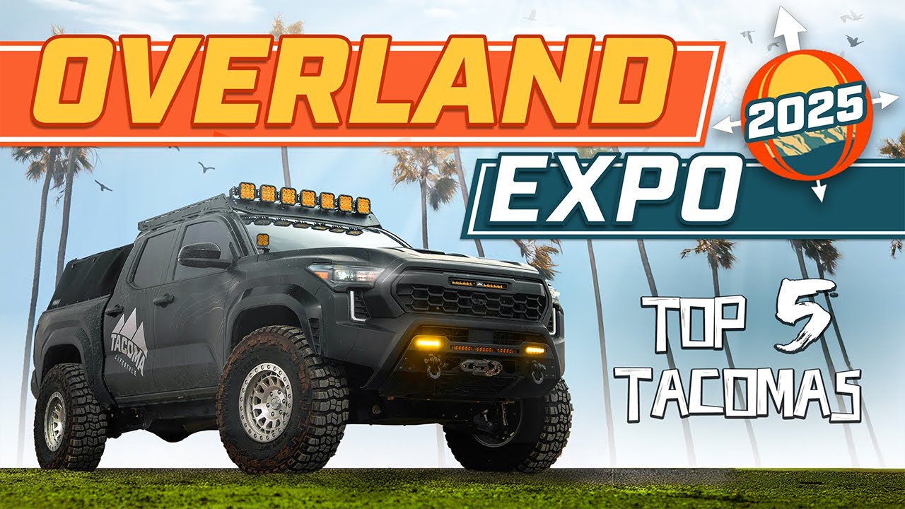 Top 5 Tacomas at Overland Expo 2025! // INSANE Builds + 4th Gen Tacoma Build Updates!