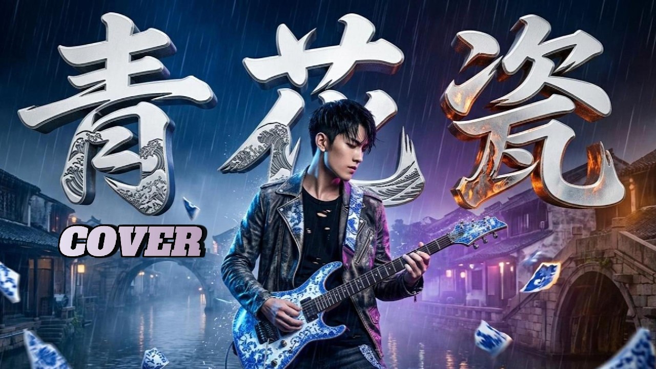 青花瓷 [ Qing Hua Ci ] - JayChou 周杰伦 | Cover Mandapop [Lyrics Video]