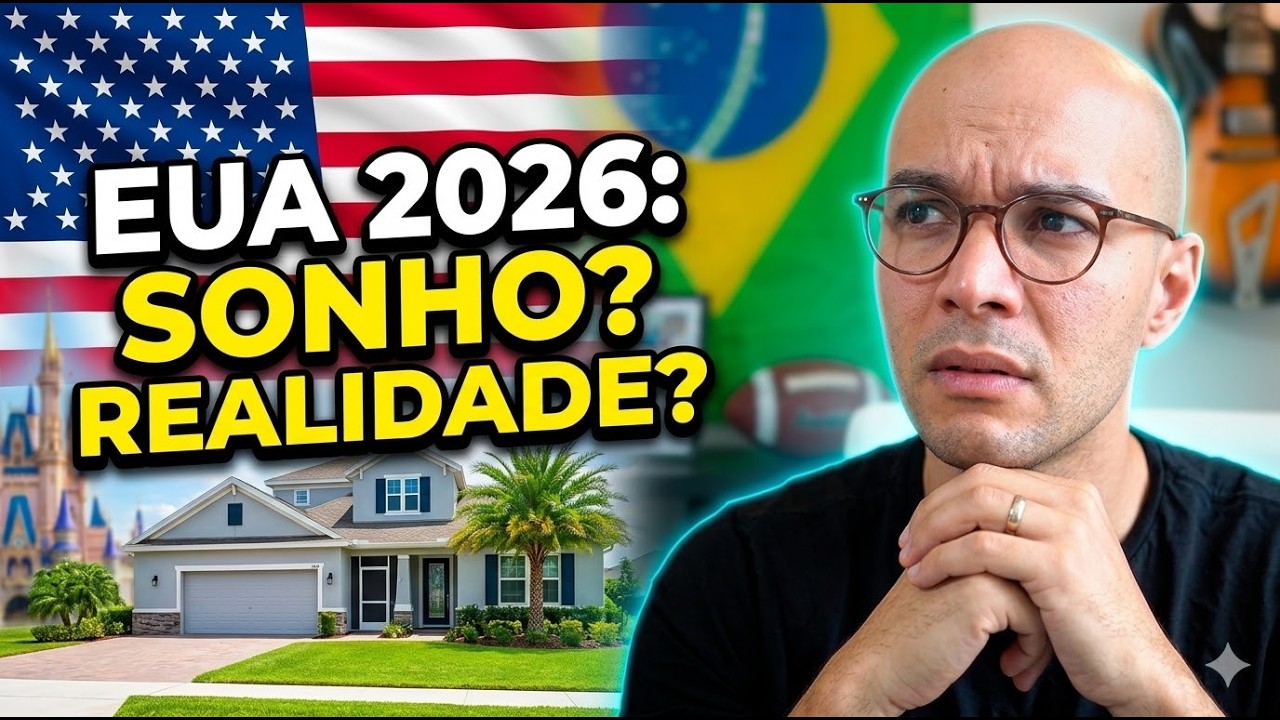 Vale a Pena Viver nos EUA em 2026? A Realidade 🇺🇸😳