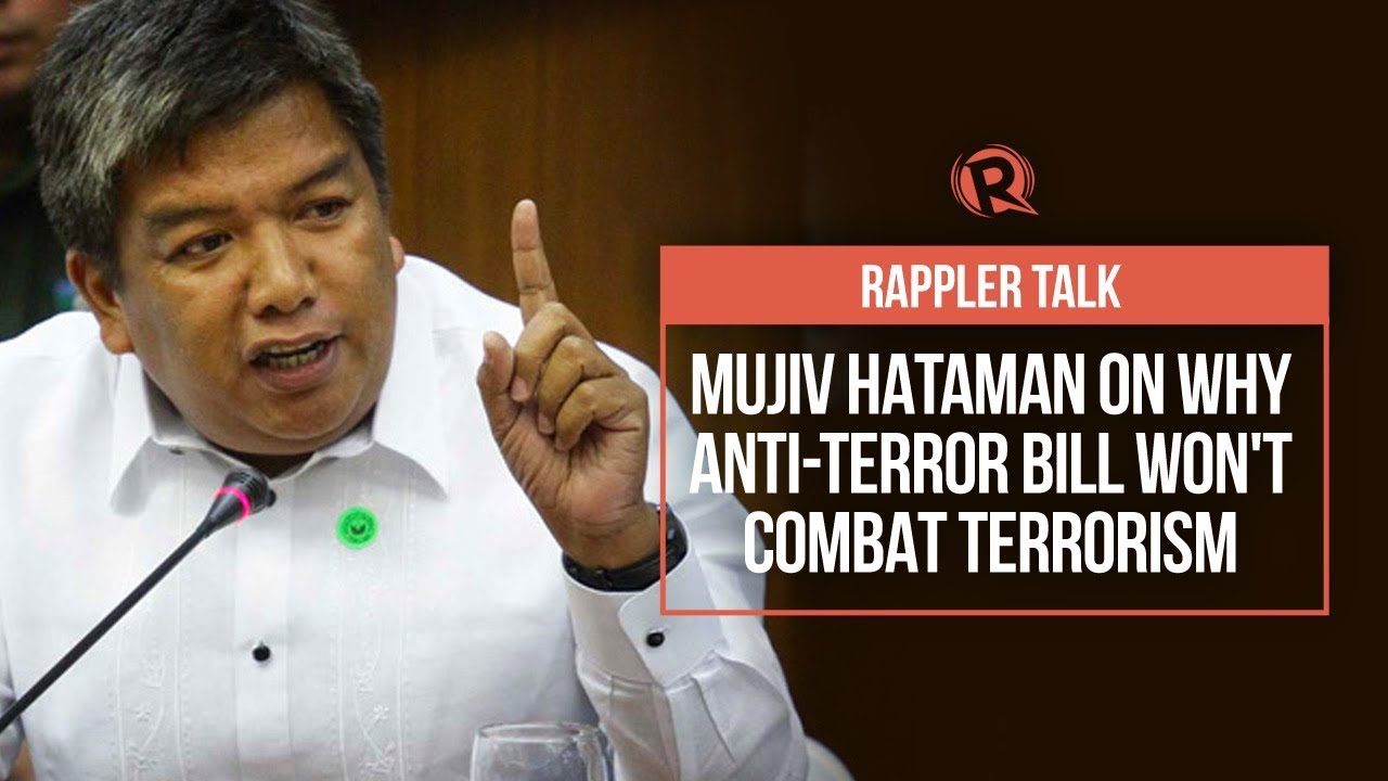 Rappler Talk: Mujiv Hataman on why anti-terror bill won't combat terrorism