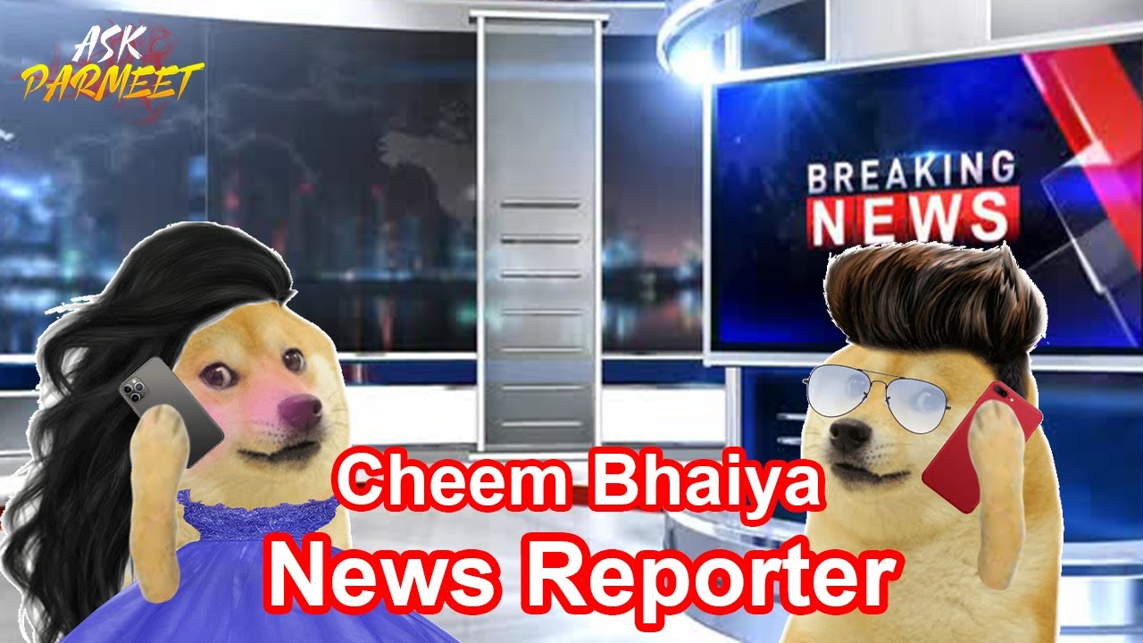 Cheem Doge - The News Reporter #cheems #doge