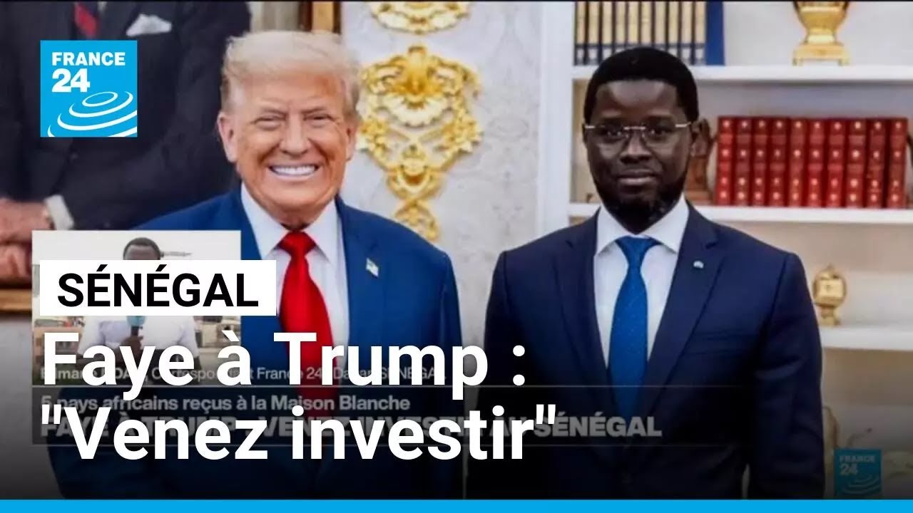 Bassirou Diomaye Faye à Donald Trump : 
