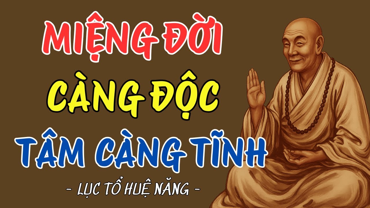 LỤC TỔ HUỆ NĂNG :  GIỮ TÂM TĨNH LẶNG KHÔNG PHẢI ĐỂ TRỐN ĐỜI   MÀ ĐỂ SỐNG YÊN GIỮA ĐỜI #luctohuenang