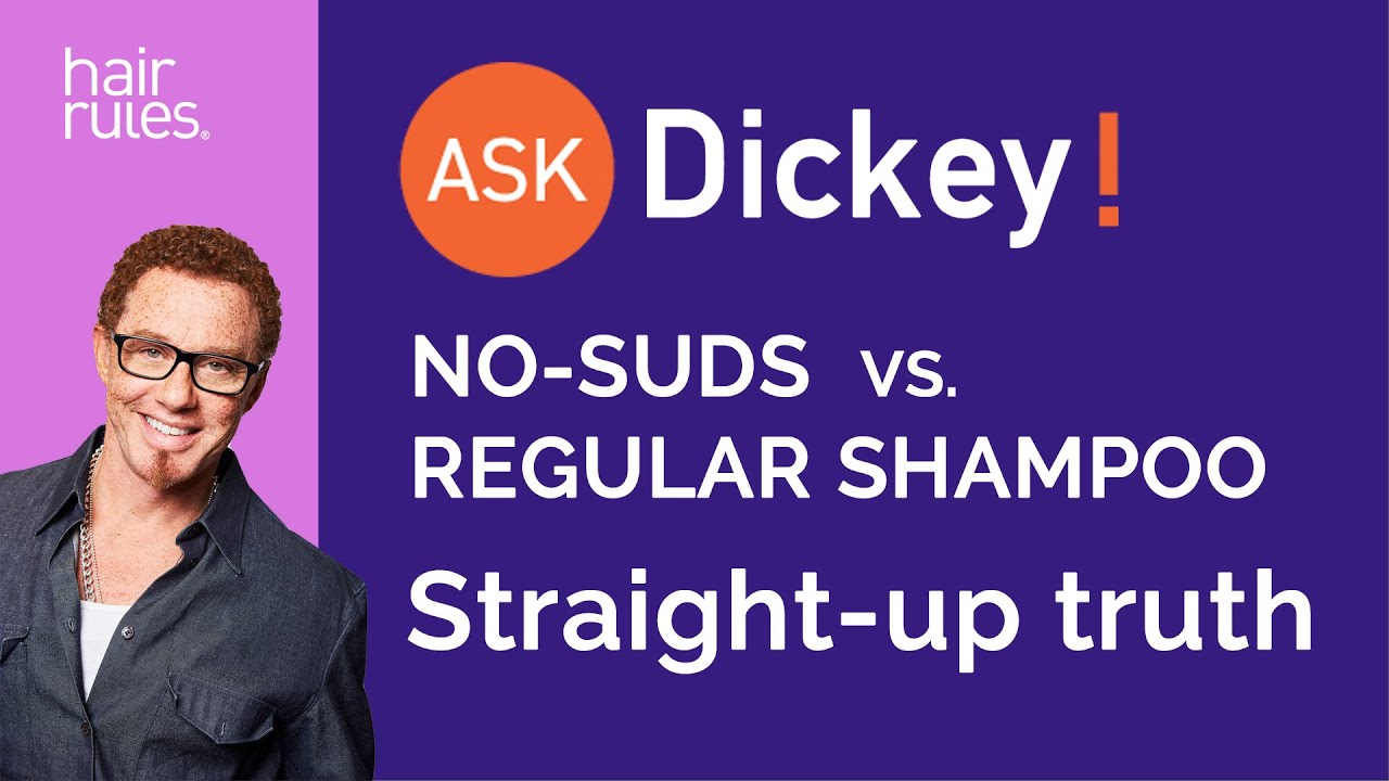 No-Suds Vs. Regular Shampoo: Simple and Straightforward Truth