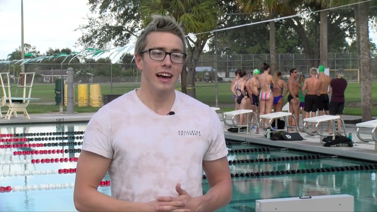 AMU Swimmer Justin Sandoval