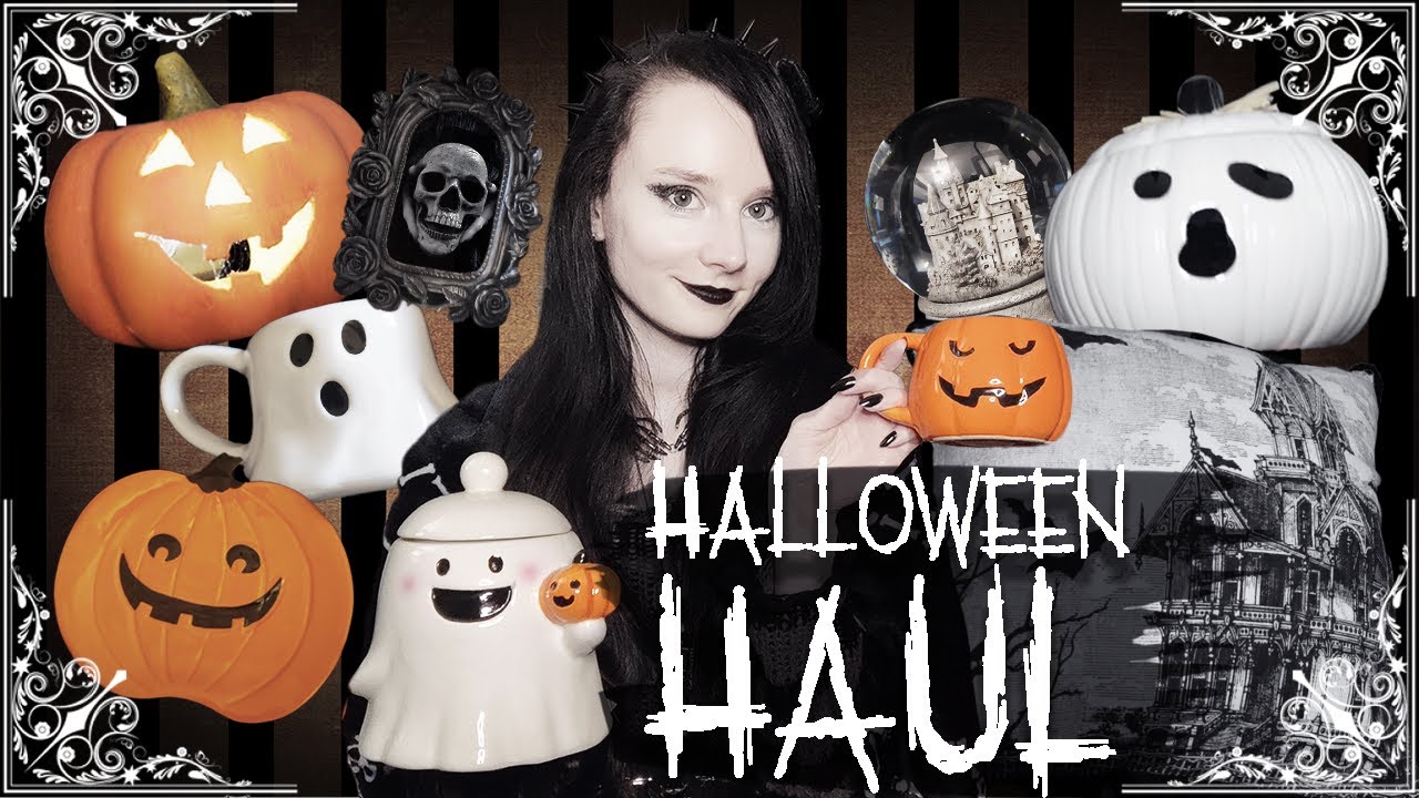 XXL Halloween Haul 2025 🎃 | Gothic Home Decor, Cozy Finds & Spooky Kitchen Aesthetic