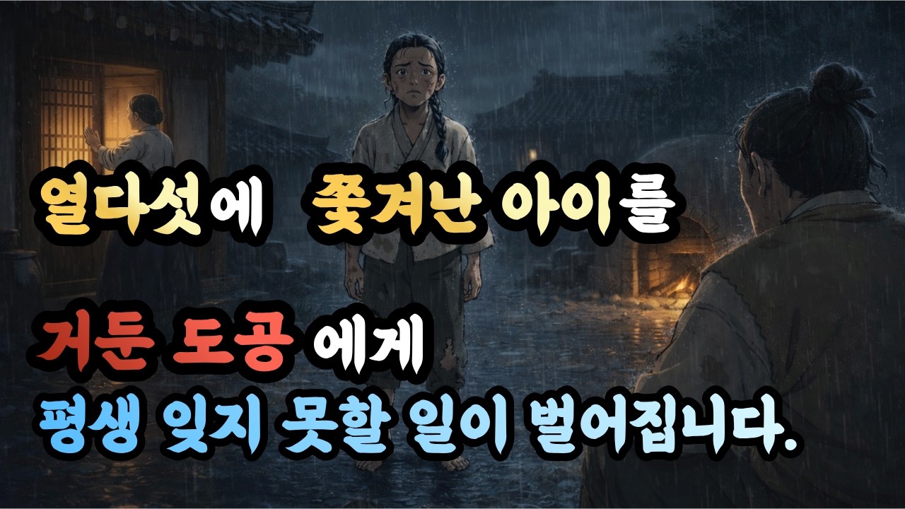 열다섯에 쫓겨난 소년… 그를 거둔 도공이 인생을 바꿨습니다｜야담·옛날이야기·민담·설화·조선야담·한국야담·수면동화. 감동 이야기. 교훈 이야기