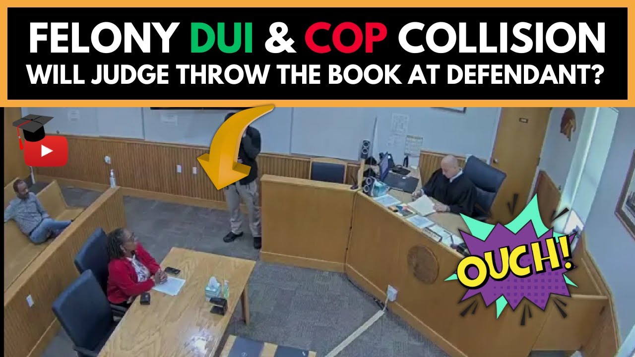 Felony DUI & Cop Collision: Will Judge Iarocci Throw the Book at Defendant?