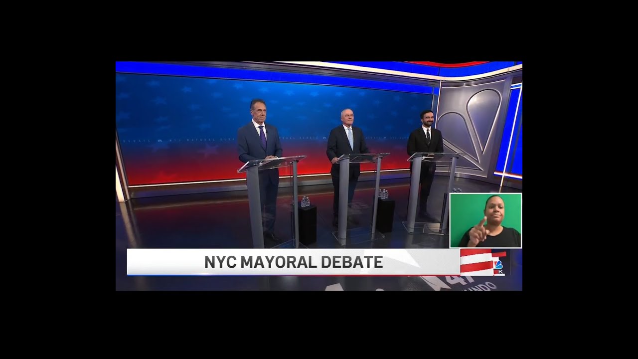 Primer debate general para la alcaldía de NYC de 2025 | 16 de octubre de 2025